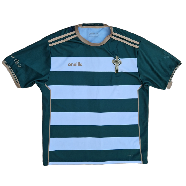 Front of Hooped Celtic Cross GAA Jersey