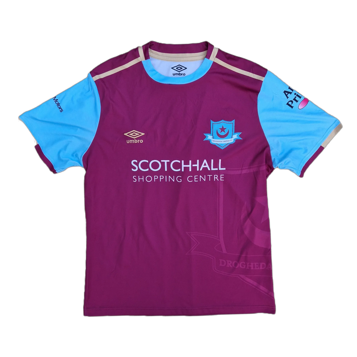 Front of 2020/21 Drogheda United Shirt 