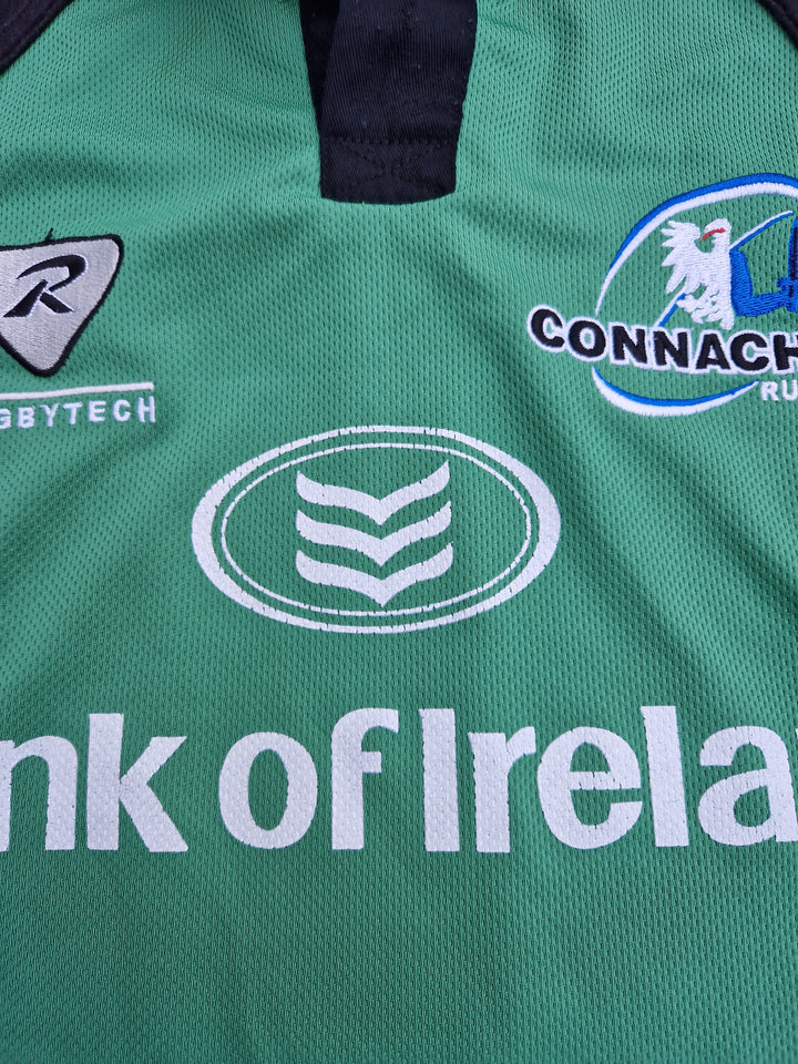 Bank of Ireland sponsor on 2006/07 Connacht Rugby Jersey 