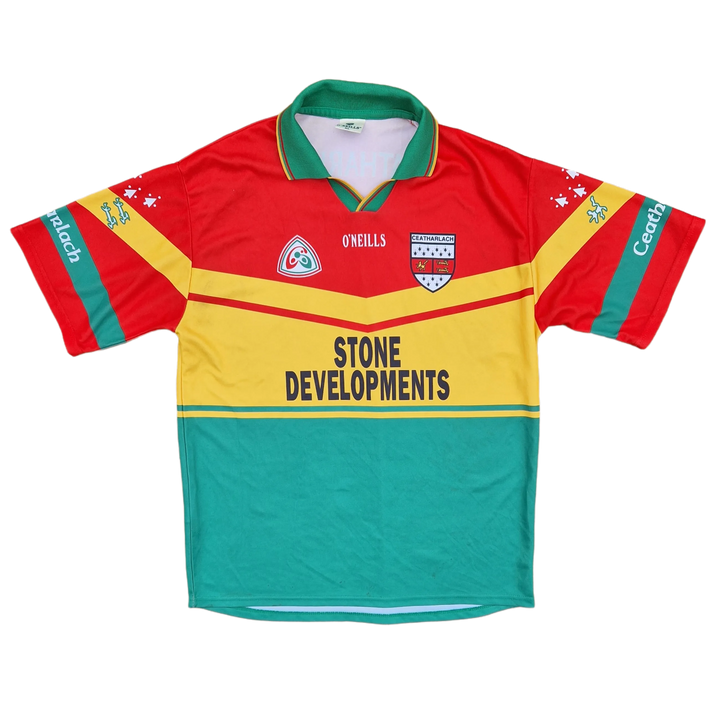 Front of vintage 2004 Carlow GAA Jersey 