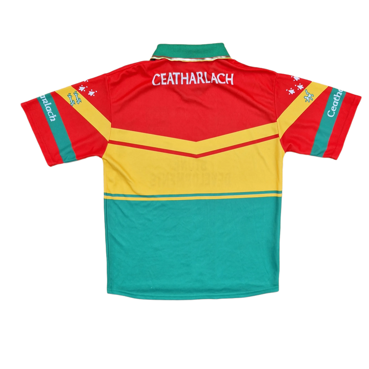 Back of vintage 2004 Carlow GAA Jersey 