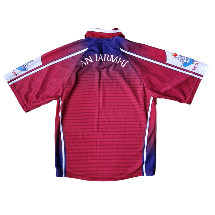 Back of retro 2005 Westmeath GAA Jersey