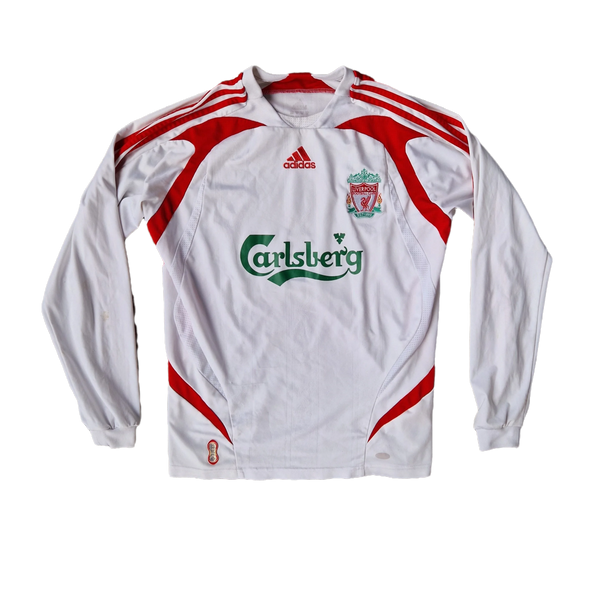 Front of long sleeve 2007/08 Liverpool Away Shirt 