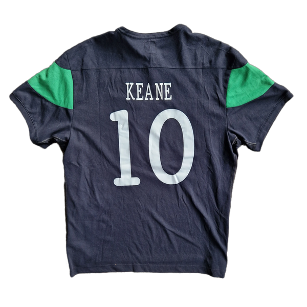 Back of 2012 Ireland Away Shirt with Robbie Keane nameset