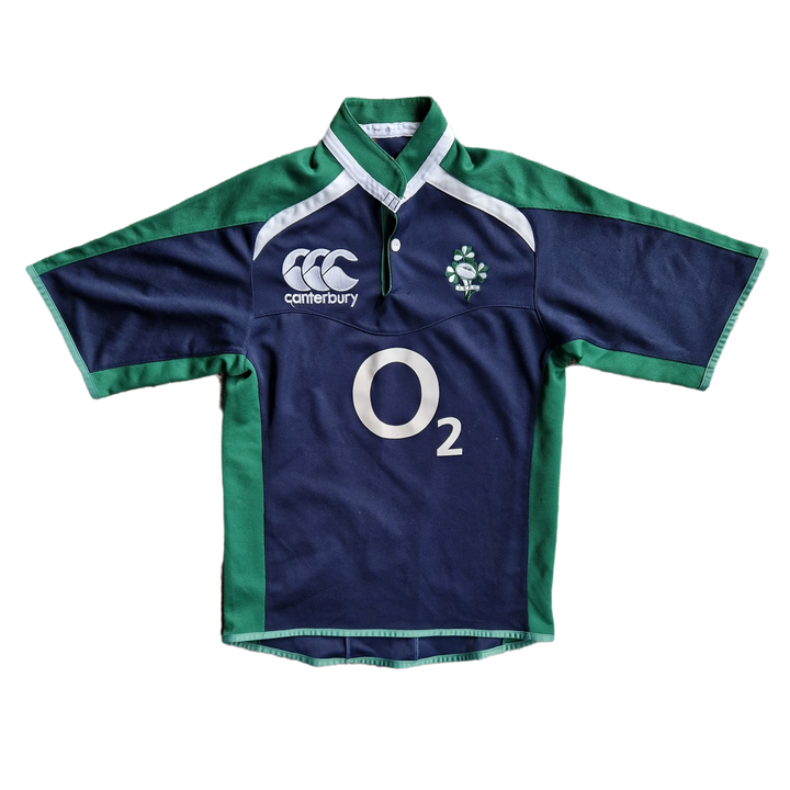 Front of Vintage Ireland Rugby Training Jersey