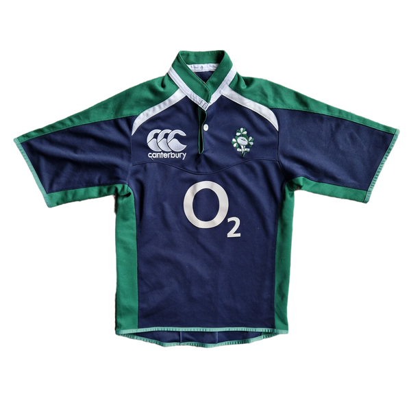 Front of Vintage Ireland Rugby Training Jersey