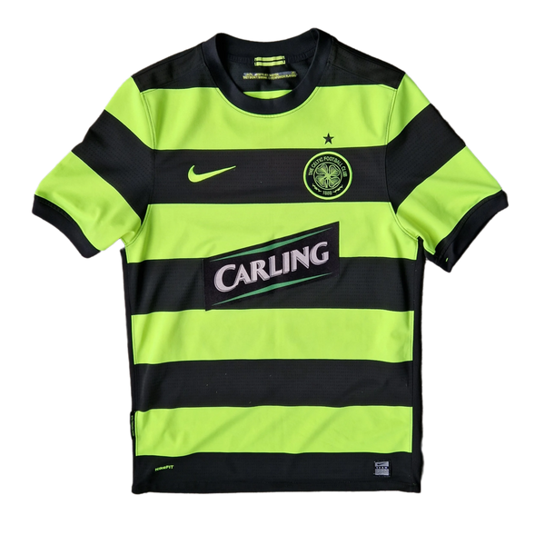 Front of 2009/11 Celtic Away Shirt
