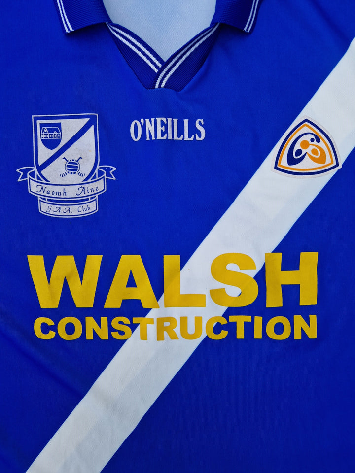 Walsh Construction sponsor of vintage Naomh Aine club GAA Jersey