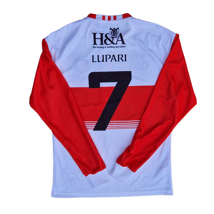 Back of Classic long sleeve Derry GAA jersey