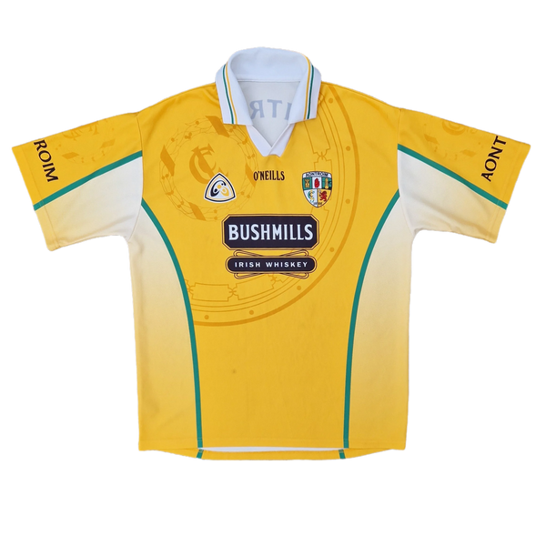 Front of classic retro 2003/06 Antrim GAA Jersey