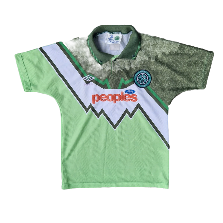 Front of 1991/92 Celtic Away Shirt