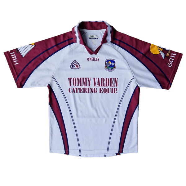 Front of classic retro 2006 Galway Gaelic Football Away Jersey