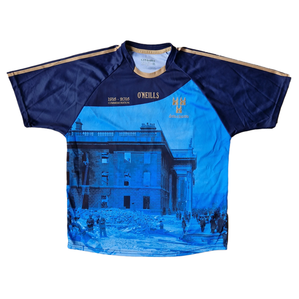 Front of O’Neills Dublin 1916 GPO Easter Rising Commemorative jersey