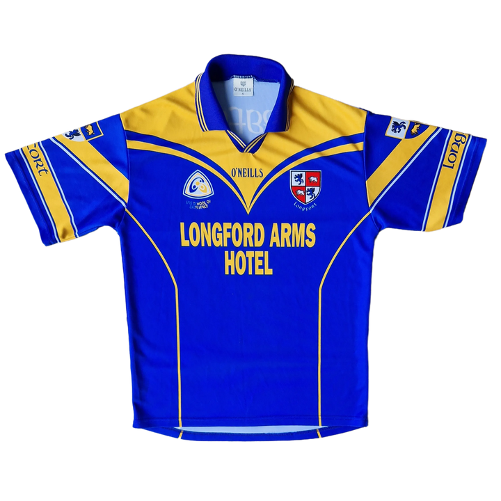 Front of Player issued retro 2002/04 Longford GAA Jersey