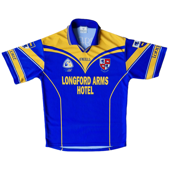 Front of Player issued retro 2002/04 Longford GAA Jersey