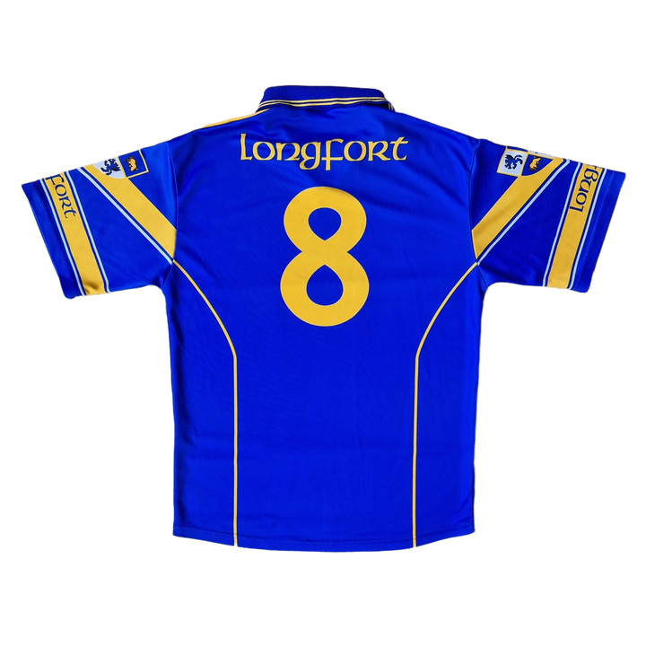 Back of Player issued retro 2002/04 Longford GAA Jersey