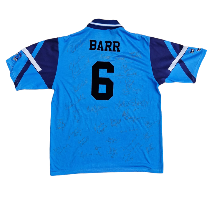 Back of Keith Barr's Signed 1994/98 Dublin Jersey