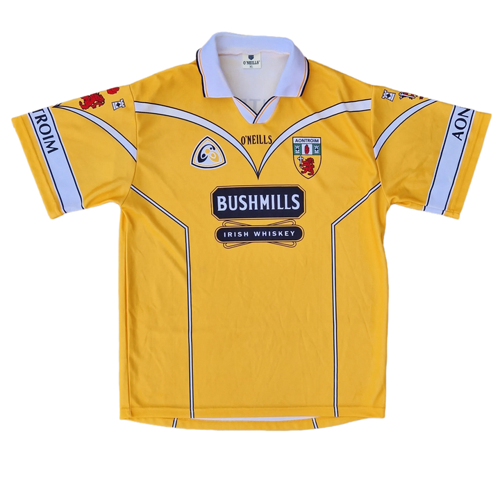 Front of vintage retro 2001/03 Antrim GAA Jersey