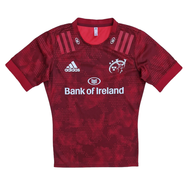 Front of  2020/21 Munster Rugby European Jersey