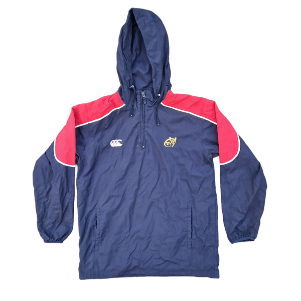 Front of Canterbury Munster rugby jacket