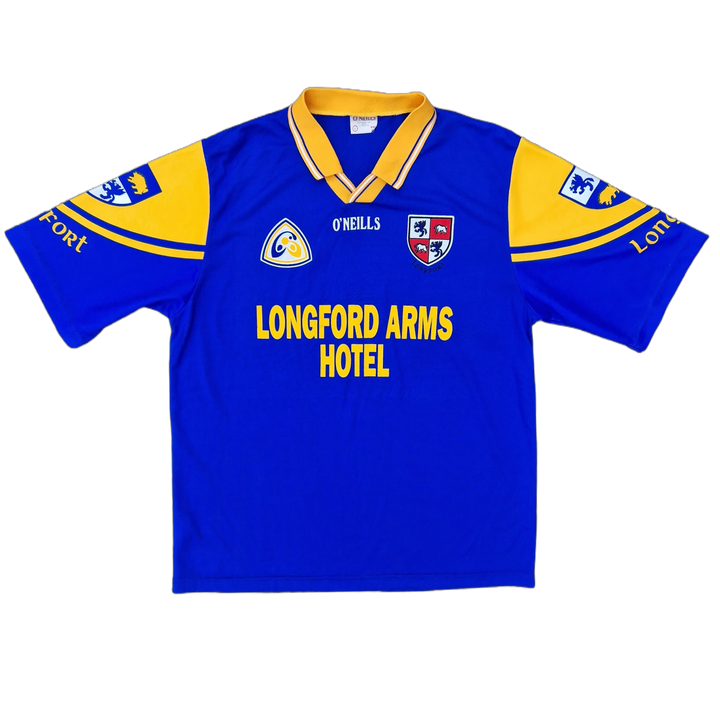Front of classic retro 1999/01 Longford Jersey 