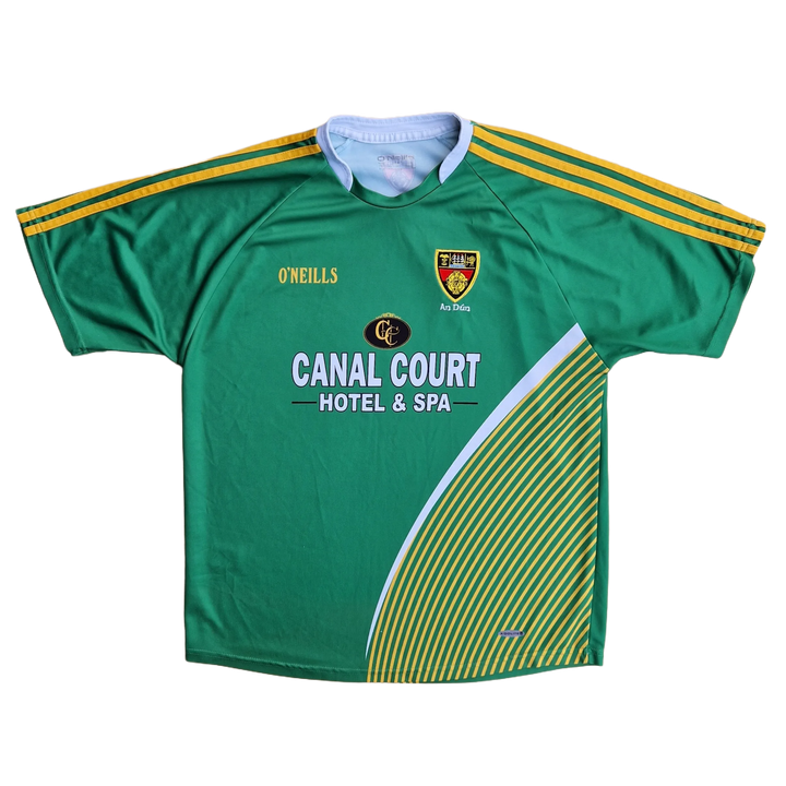 Front of Green Down GAA jersey