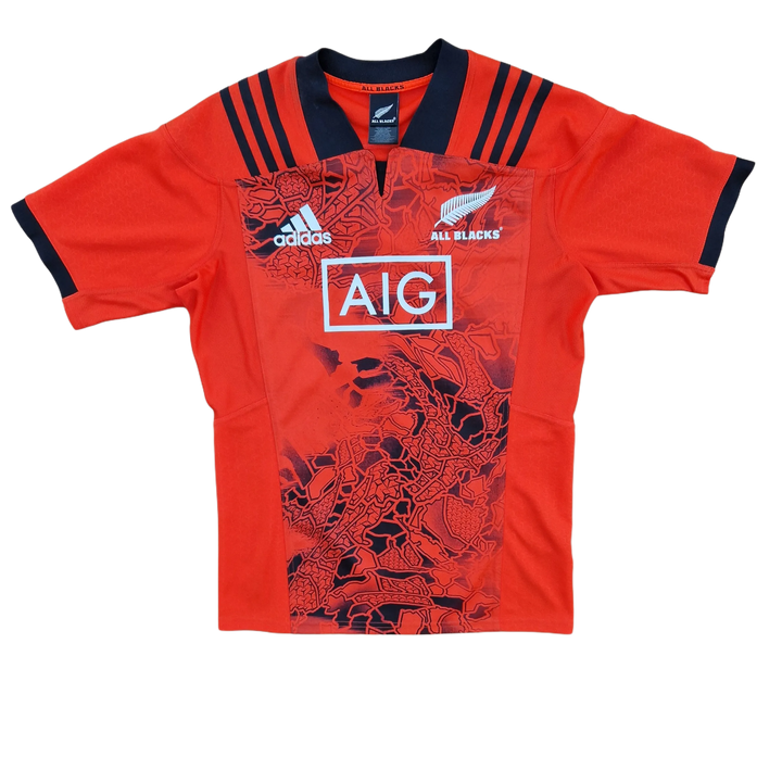 Front of 2017 New Zealand Maori Training Jersey