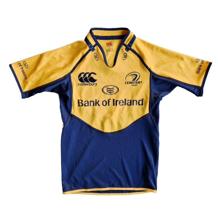 Front of yellow 2012 Leinster Rugby Training Jersey