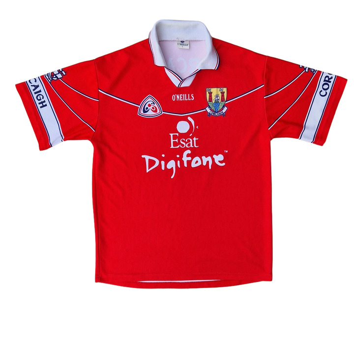 Front of vintage 2001/02 Cork GAA Jersey