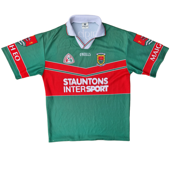 Front of vintage 2001/04 Mayo GAA Jersey