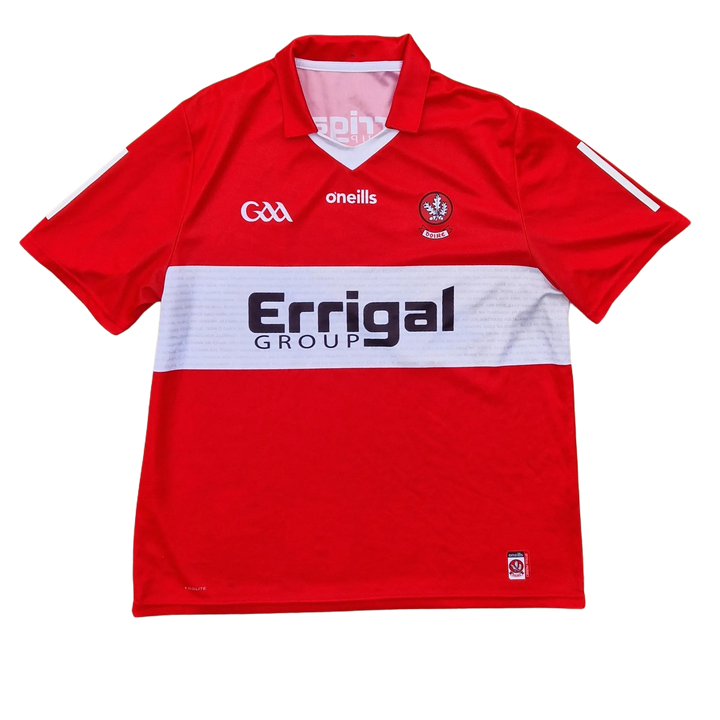 Front of 2022 Derry GAA Jersey 