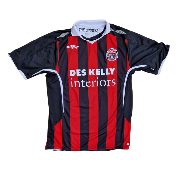 Front of classic 2008/09 Bohemian FC Jersey