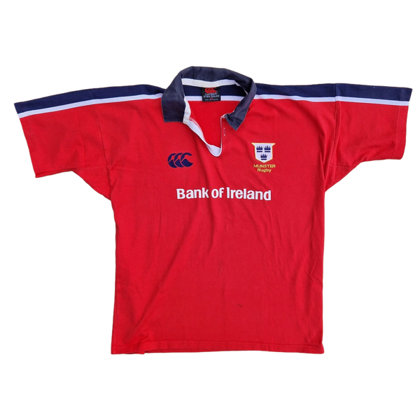 Front of 1999 Munster Rugby Jersey 