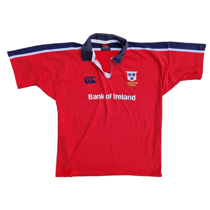 Front of 1999 Munster Rugby Jersey 