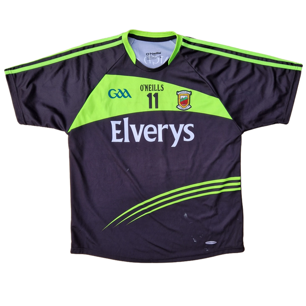 Front of numbered 2015 Mayo Away Jersey 