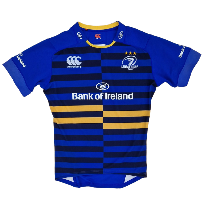 Front of player issue 2014/15 Leinster Home European Jersey 