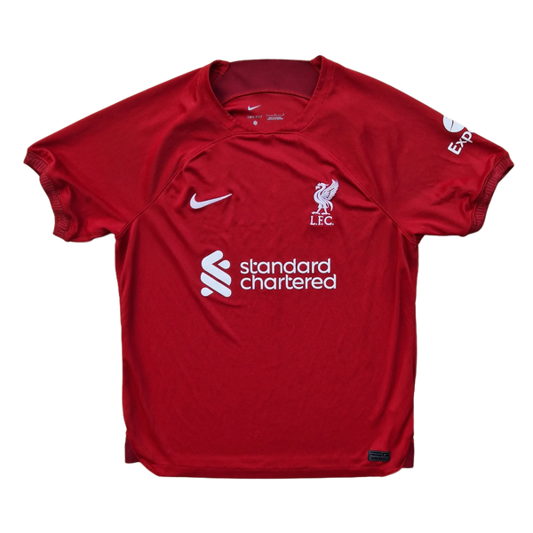 Front of 2022/23 Liverpool Shirt 