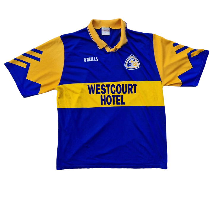 Front of vintage player issue GAA jersey