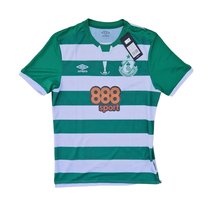 Front of 2021 Shamrock Rovers Jersey