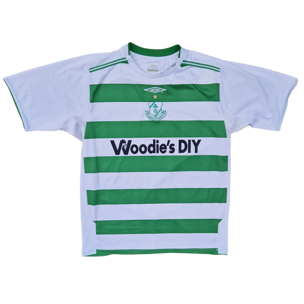 Front of 2005/06 Shamrock Rovers Jersey 