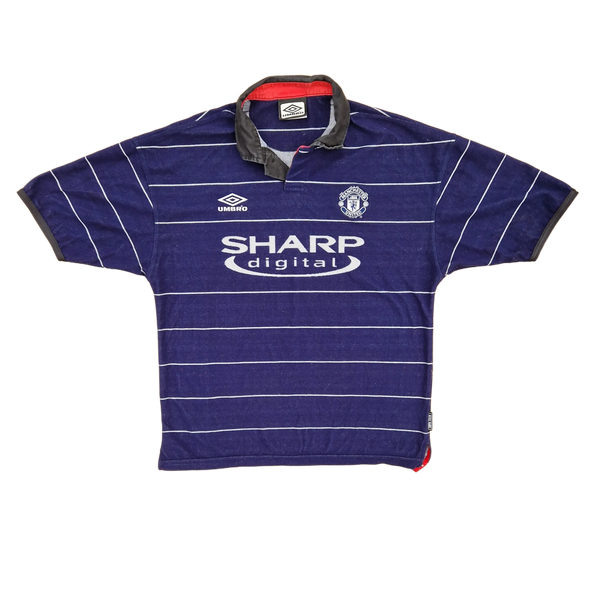 Front of vintage 1999/00 Manchester United Away Shirt 