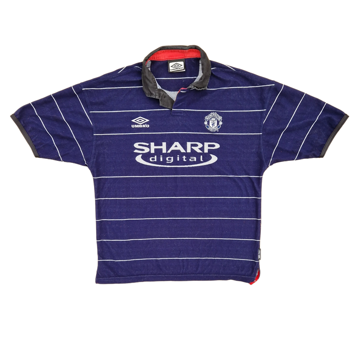 Front of vintage 1999/00 Manchester United Away Shirt 