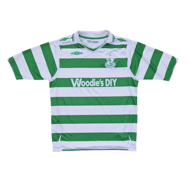 Front of 2009/2010 Shamrock Rovers Jersey 