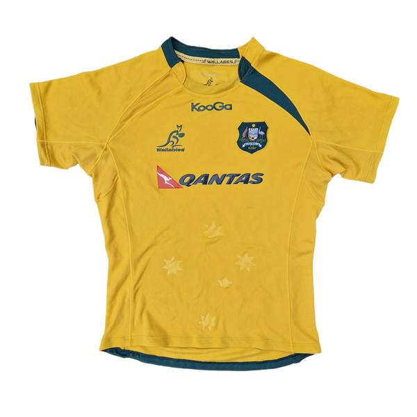 Front of 2013 Australia Rugby Jersey