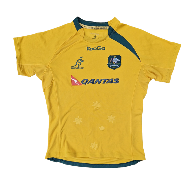 Front of 2013 Australia Rugby Jersey