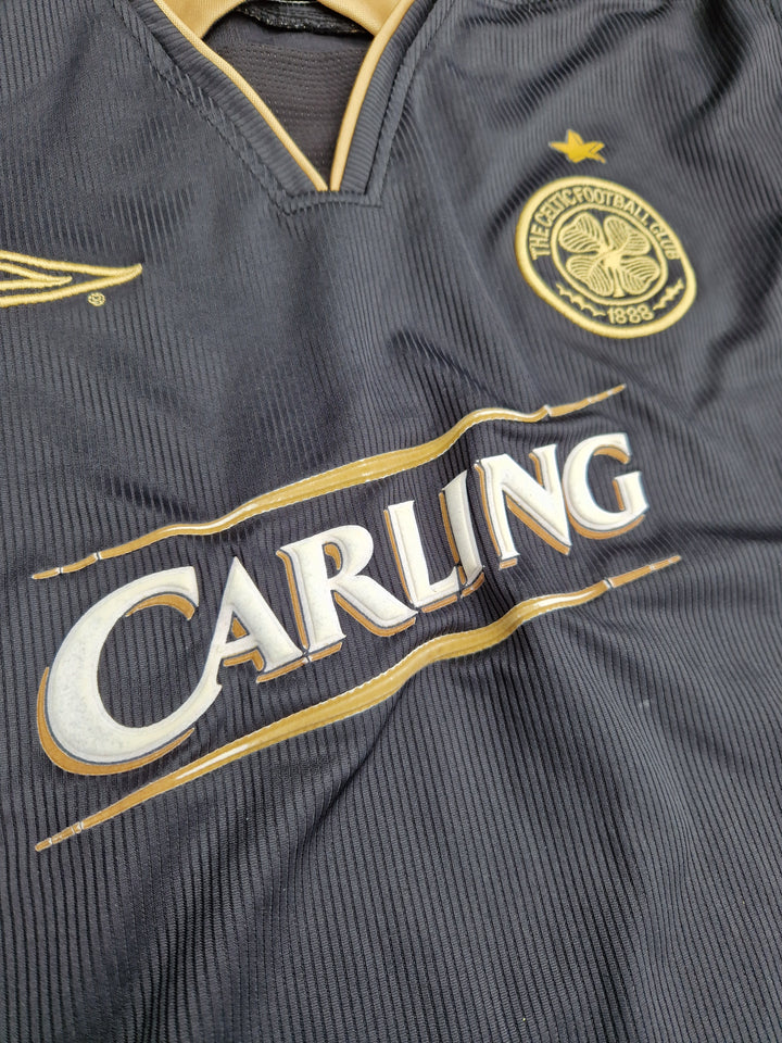 Carling sponsor on 2003/04 Celtic Away Jersey