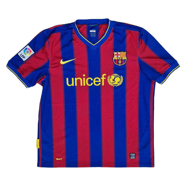 Front of 2009/2010 Barcelona Shirt 