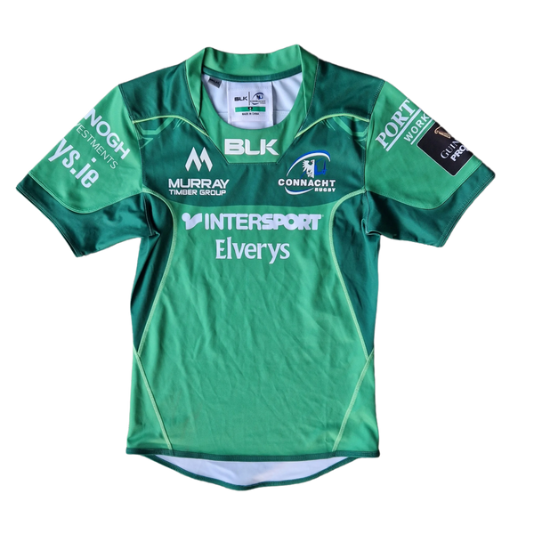 Front of tight fit 2017/18 Connacht Rugby Jersey 