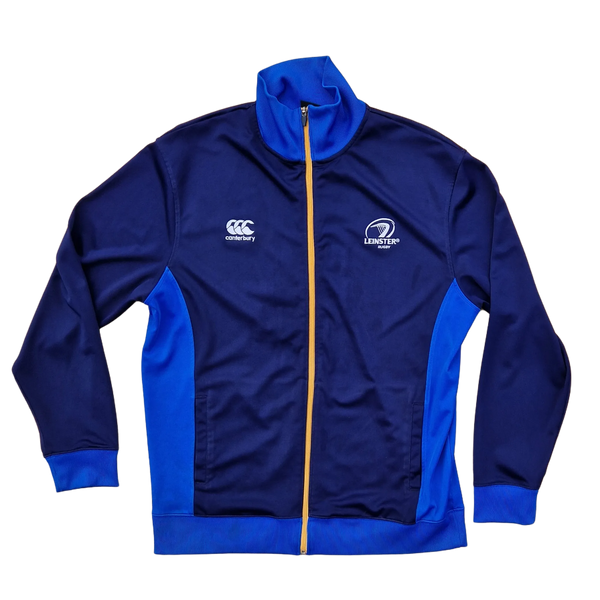Front of Canterbury Leinster Presentation Jacket 