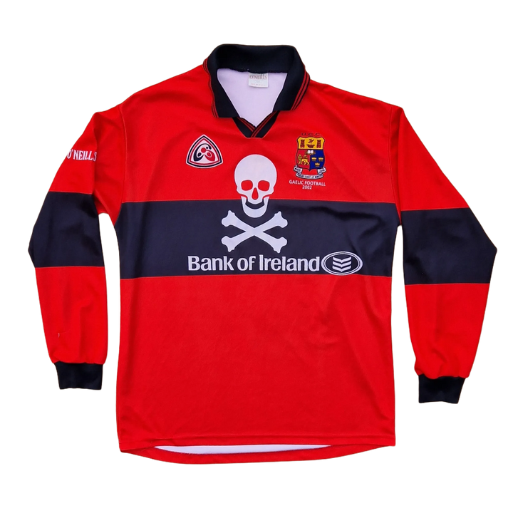 Front of vintage retro 2002 UCC GAA Jersey